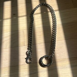 Michael Kors Silver Chain Key Holder
